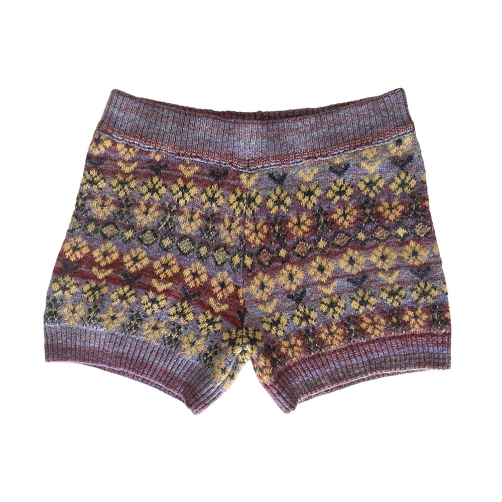 Zara High Waisted Jaquard Knit Short - Picture 8 of 10